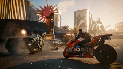 Screen ze hry Cyberpunk 2077: Phantom Liberty