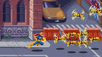 Screen ze hry Marvel Cosmic Invasion