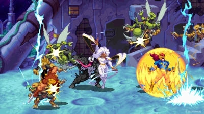Screen ze hry Marvel Cosmic Invasion