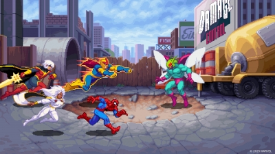 Screen ze hry Marvel Cosmic Invasion