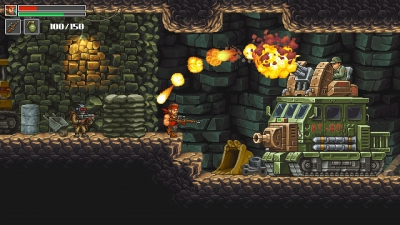 Screen ze hry Guns of Fury