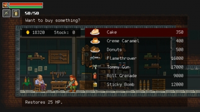 Screen ze hry Guns of Fury
