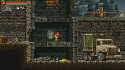 Screen ze hry Guns of Fury