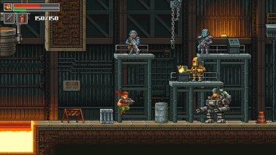 Screen ze hry Guns of Fury