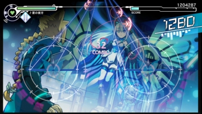 Screen ze hry Gunvolt Records: Cychronicle