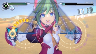 Screen ze hry Gunvolt Records: Cychronicle