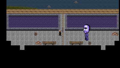Screen ze hry Ao Oni: The Horror of Blueberry Onsen