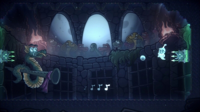 Screen ze hry Bubble Ghost Remake