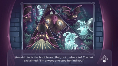 Screen ze hry Bubble Ghost Remake