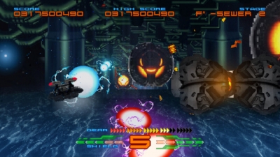 Screen ze hry Night Striker Gear