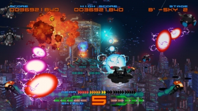 Screen ze hry Night Striker Gear