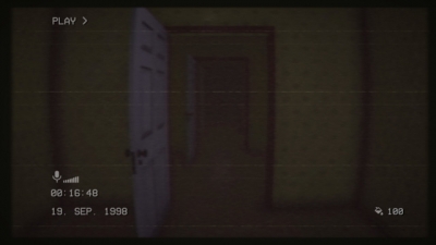 Screen ze hry The Backrooms 1998