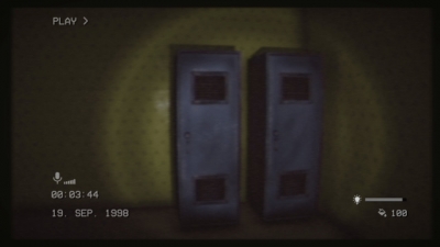 Screen ze hry The Backrooms 1998