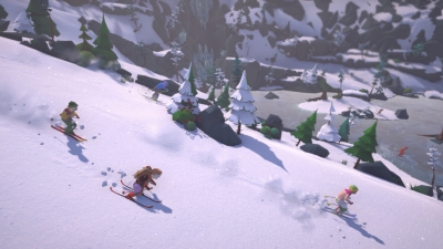 Screen ze hry Lonely Mountains: Snow Riders
