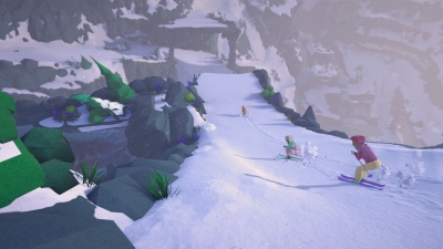 Screen ze hry Lonely Mountains: Snow Riders