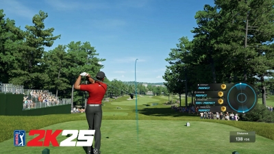 Screen ze hry PGA Tour 2K25