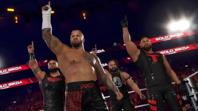 Screen ze hry WWE 2K25
