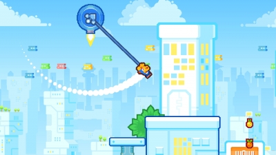 Screen ze hry Grapple Dogs: Cosmic Canines