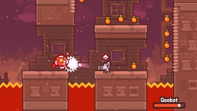 Screen ze hry Grapple Dogs: Cosmic Canines