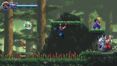 Screen ze hry Ninja Gaiden: Ragebound