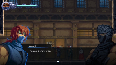 Screen ze hry Ninja Gaiden: Ragebound