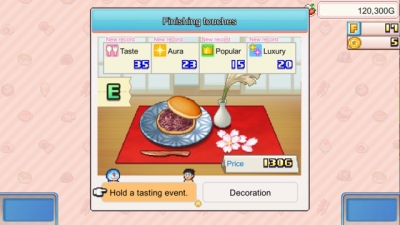 Screen ze hry Doraemon: Dorayaki Shop Story