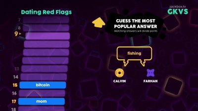 Screen ze hry The Jackbox Survey Scramble