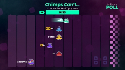 Screen ze hry The Jackbox Survey Scramble