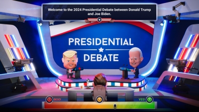 Screen ze hry The Political Machine 2024