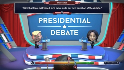 Screen ze hry The Political Machine 2024
