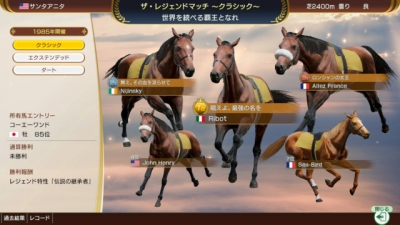 Screen ze hry Winning Post 10 2025
