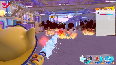 Screen ze hry Leo: The Firefighter Cat