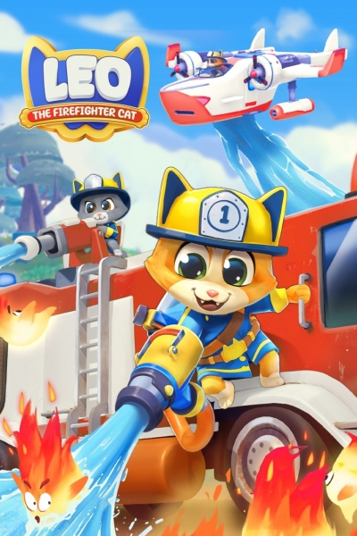 Artwork ke he Leo: The Firefighter Cat
