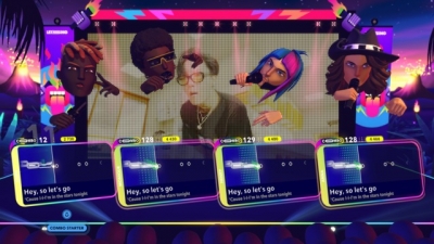 Screen ze hry Lets Sing 2024