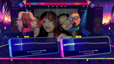 Screen ze hry Lets Sing 2024
