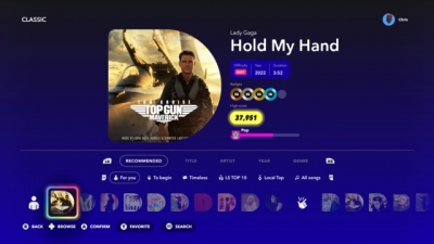 Screen ze hry Let�s Sing 2024