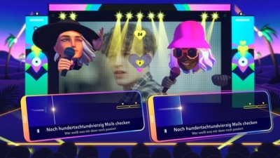 Screen ze hry Lets Sing 2024