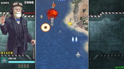 Screen ze hry Sonic Wings Reunion