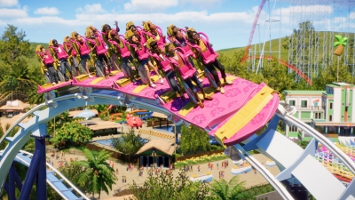 Screen ze hry Planet Coaster 2