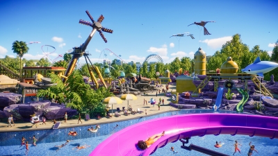 Screen ze hry Planet Coaster 2