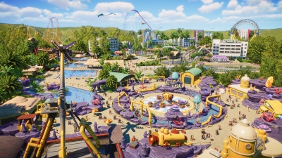 Screen ze hry Planet Coaster 2