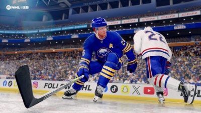 Screen ze hry NHL 25