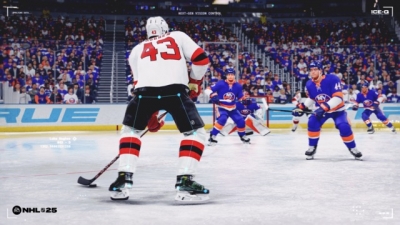 Screen ze hry NHL 25