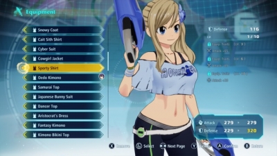 Screen ze hry Edens Zero