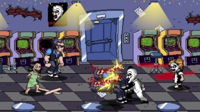Screen ze hry Terrifier: The Artcade Game