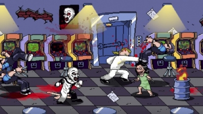 Screen ze hry Terrifier: The Artcade Game