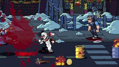 Screen ze hry Terrifier: The Artcade Game
