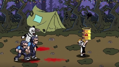 Screen ze hry Terrifier: The Artcade Game