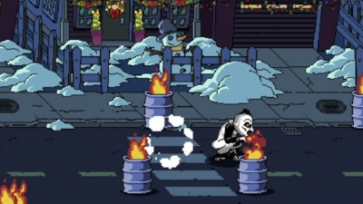 Screen ze hry Terrifier: The Artcade Game