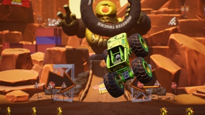 Screen ze hry Hot Wheels Monster Trucks: Stunt Mayhem